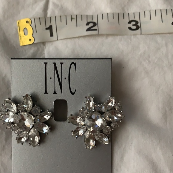 Crystal color wedding earrings - Picture 2 of 4